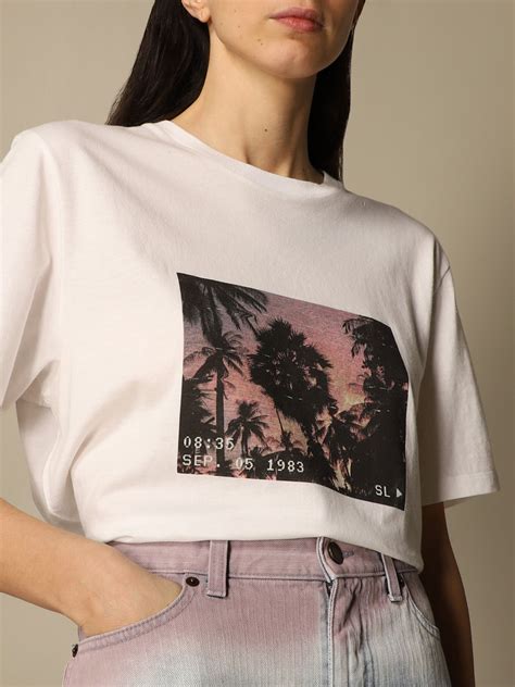 camiseta ysl mujer|camisetas de mujer zara.